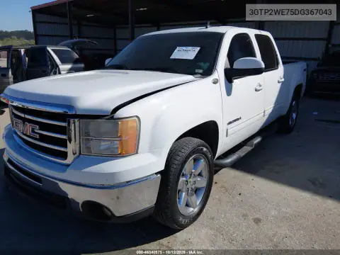 2013 GMC Sierra 1500 Slt VIN 3GTP2WE75DG367043 фото 3