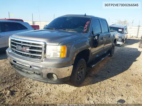 3GTP2VE73DG266545 — 2013 GMC Sierra, фото 3 с аукциона IAAI, Повреждение крыши
