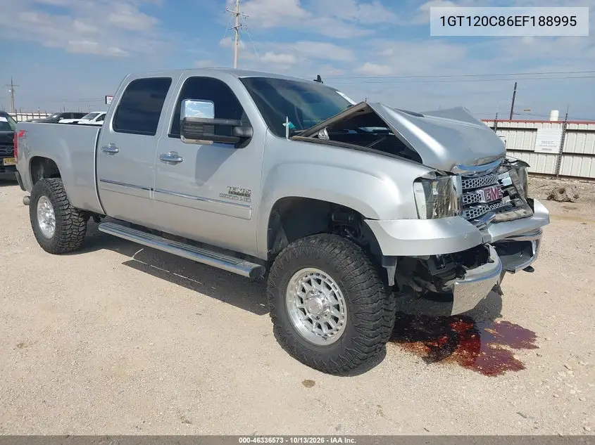 1GT120C86EF188995 — 2014 GMC Sierra, фото 2 с аукциона IAAI, Передняя часть