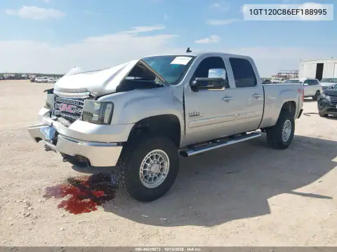 1GT120C86EF188995 — 2014 GMC Sierra, фото 3 с аукциона IAAI, Передняя часть