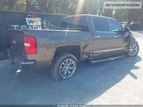 2015 GMC Sierra 1500 Slt VIN 3GTU2VEC0FG422284 фото 4