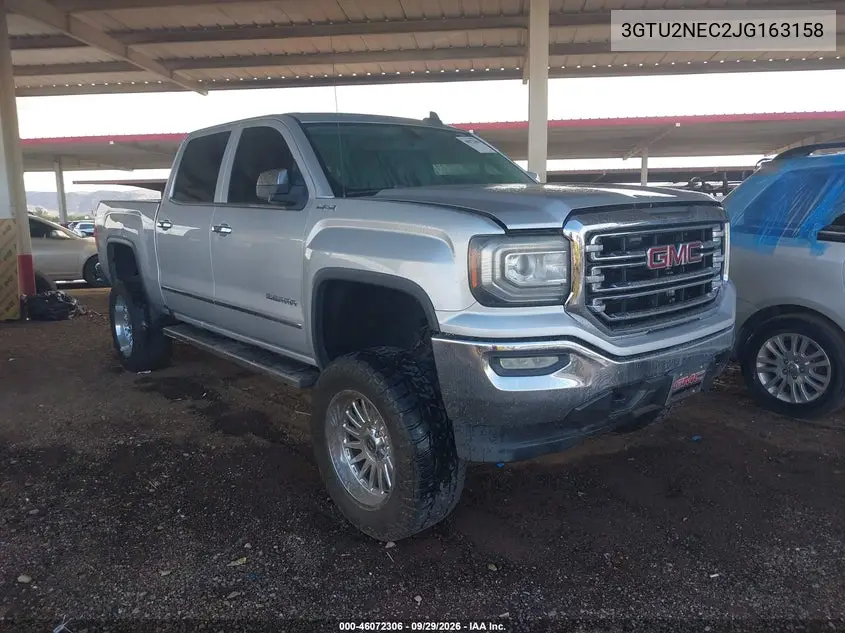 2018 GMC Sierra 1500 Slt VIN 3GTU2NEC2JG163158 фото 2