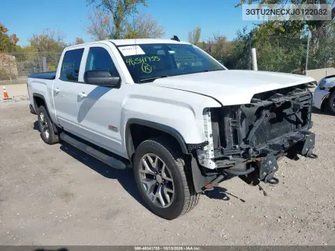 3GTU2NECXJG122082 — 2018 GMC Sierra, Передняя часть, фото до ремонта