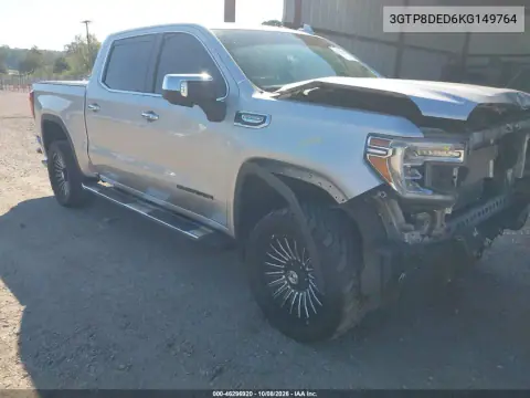 2019 GMC Sierra 1500 Slt VIN 3GTP8DED6KG149764 фото 2