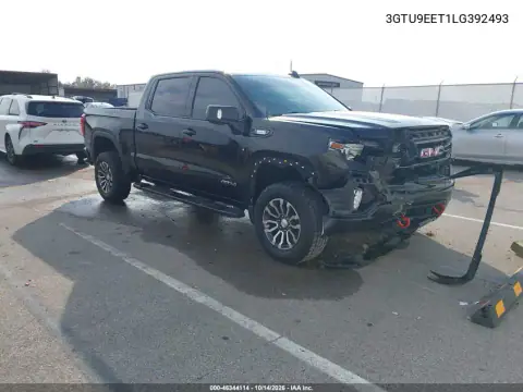 3GTU9EET1LG392493 — 2020 GMC Sierra, Повреждение двигателя, фото до ремонта
