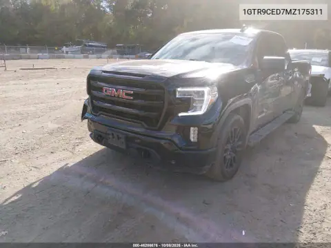2021 GMC Sierra 1500 4Wd Standard Box Elevation VIN 1GTR9CED7MZ175311 фото 3