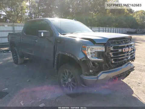 1GTP9EEL9MZ162683 — 2021 GMC Sierra, Передний левый, фото до ремонта