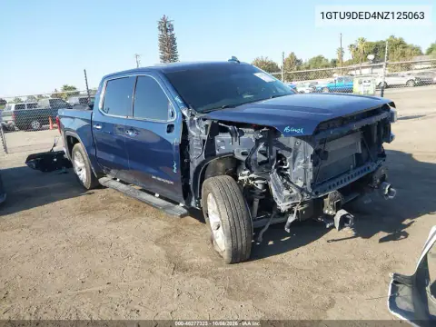 1GTU9DED4NZ125063 — 2022 GMC Sierra, Передняя часть, фото до ремонта