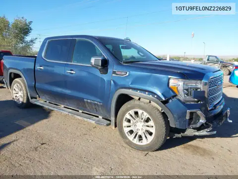1GTU9FEL0NZ226829 — 2022 GMC Sierra, Передний левый, фото до ремонта