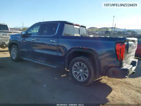 2022 GMC Sierra 1500 Limited 4Wd Short Box Denali VIN 1GTU9FEL0NZ226829 фото 3