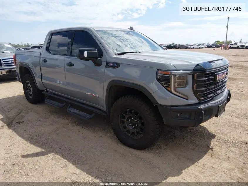 2024 GMC Sierra 1500 4Wd Short Box At4X VIN 3GTUUFEL7RG177746 фото 2