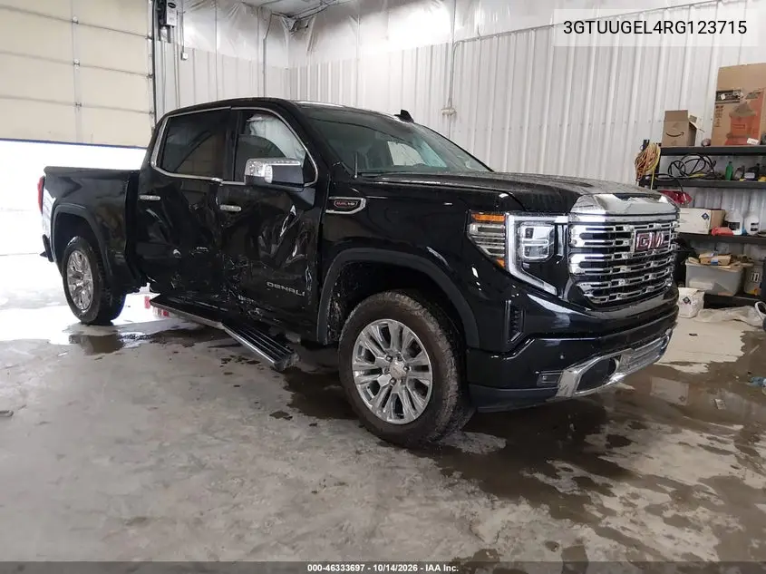 3GTUUGEL4RG123715 — 2024 GMC Sierra, фото 2 с аукциона IAAI, Правый бок