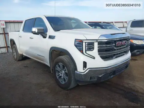 3GTUUDED8SG341010 — 2025 GMC Sierra, Повреждение двигателя, фото до ремонта