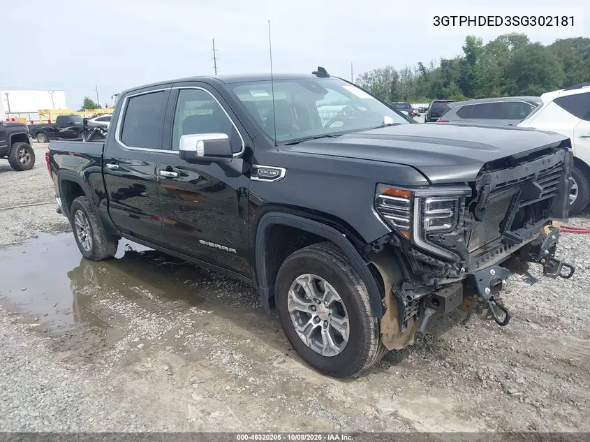 2025 GMC Sierra 1500 2Wd Short Box Slt VIN 3GTPHDED3SG302181 фото 2