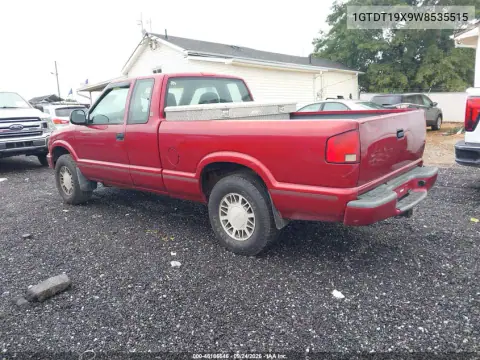 1998 GMC Sonoma Sls VIN 1GTDT19X9W8535515 фото 4