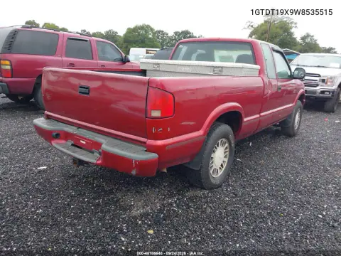 1998 GMC Sonoma Sls VIN 1GTDT19X9W8535515 фото 5