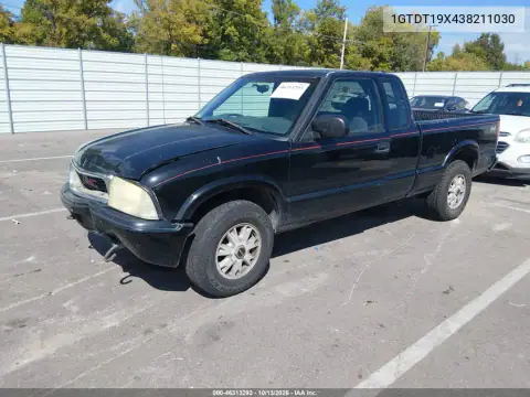 1GTDT19X438211030 — 2003 GMC Sonoma, фото 3 с аукциона IAAI, Передняя часть
