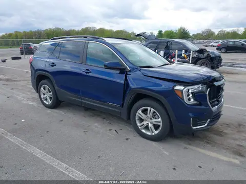 3GKALTEV3NL169722 — 2022 GMC Terrain AWD SLE, Передняя часть (Front End), фото до ремонта