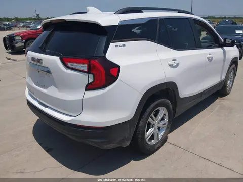 2022 GMC Terrain Fwd Sle VIN 3GKALMEV9NL120112 фото 4