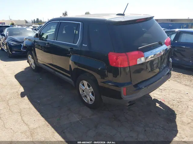 2GKALMEKXG6137904 — 2016 GMC Terrain SLE-1, фото 3 с аукциона IAAI 14.10.2026, Передняя и задняя части