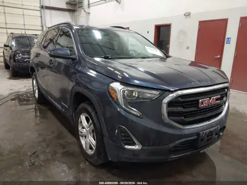 3GKALUEU9JL190792 — 2018 GMC Terrain SLE Diesel, Задняя часть (Rear), фото до ремонта