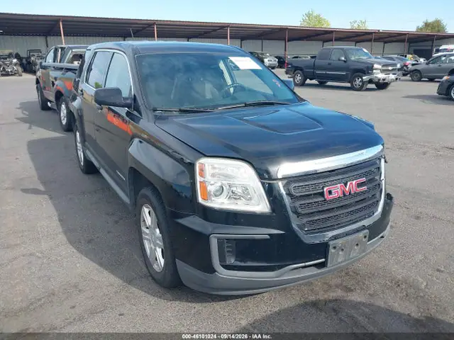 2GKFLSEKXG6293614 — 2016 GMC Terrain SLE, Передняя часть слева (Left Front), фото до ремонта