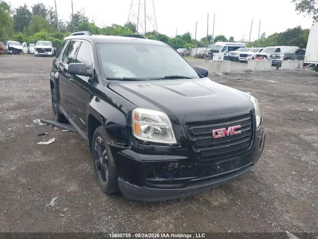 2GKALNEK2H6271328 — 2017 GMC Terrain SLE, Передняя часть (Front), фото до ремонта