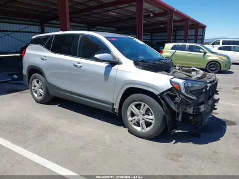 3GKALMEVXKL236138 — 2019 GMC Terrain SLE, Передняя часть (Front End), фото до ремонта