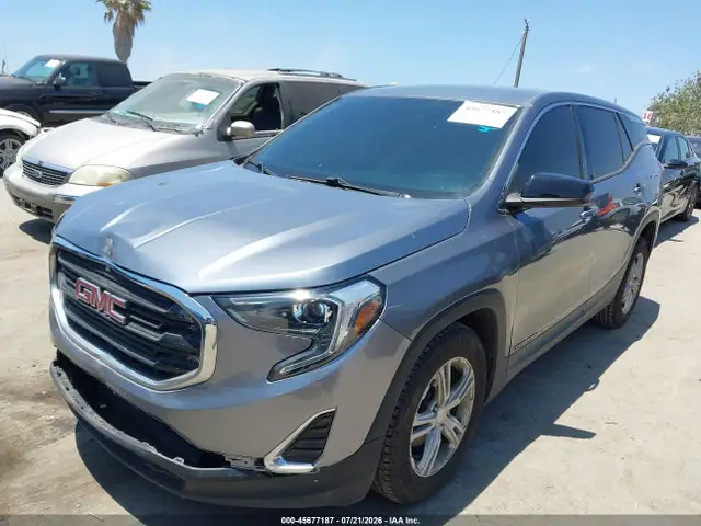 3GKALMEV5KL361502 — 2019 GMC Terrain SLE, фото 2 с аукциона IAAI 30.09.2026, Передняя часть