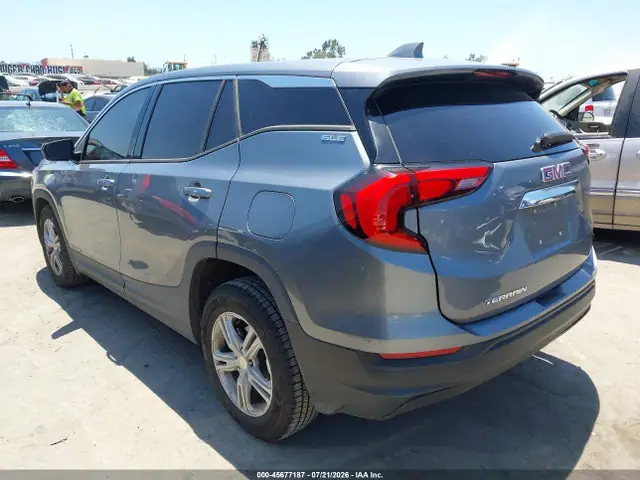 3GKALMEV5KL361502 — 2019 GMC Terrain SLE, фото 3 с аукциона IAAI 30.09.2026, Передняя часть