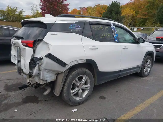 3GKALTEV2ML317390 — 2021 GMC Terrain SLE, фото 4 с аукциона IAAI 13.10.2026, Задняя часть