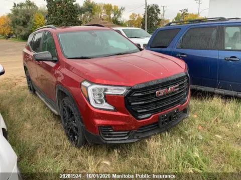3GKALTEG9RL137803 — 2024 GMC Terrain SLE, Град (Hail), фото до ремонта