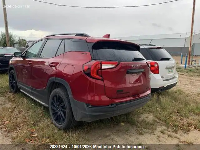 2024 GMC Terrain Sle VIN 3GKALTEG9RL137803 фото 3