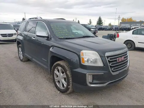 2GKFLUE31H6283981 — 2017 GMC Terrain SLT, Град (Hail), фото до ремонта