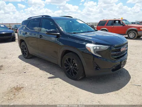 3GKALPEX3KL121707 — 2019 GMC Terrain SLT, Град (Hail), фото до ремонта
