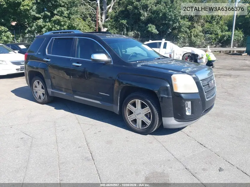 2010 GMC Terrain Slt-2 VIN 2CTALHEW3A6366376 фото 2