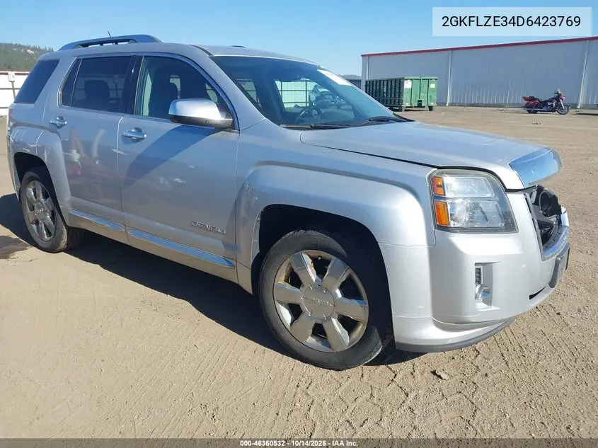 2GKFLZE34D6423769 — 2013 GMC Terrain, фото 2 с аукциона IAAI, Передняя часть
