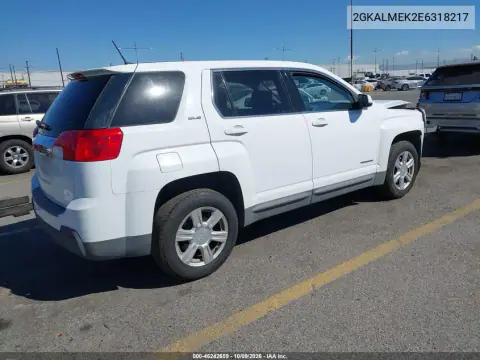 2014 GMC Terrain Sle-1 VIN 2GKALMEK2E6318217 фото 5