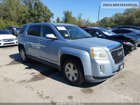 2014 GMC Terrain Sle-1 VIN 2GKALMEKXE6330535 фото 2