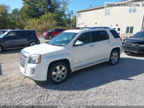 2014 GMC Terrain Denali VIN 2GKFLZE32E6221756 фото 3