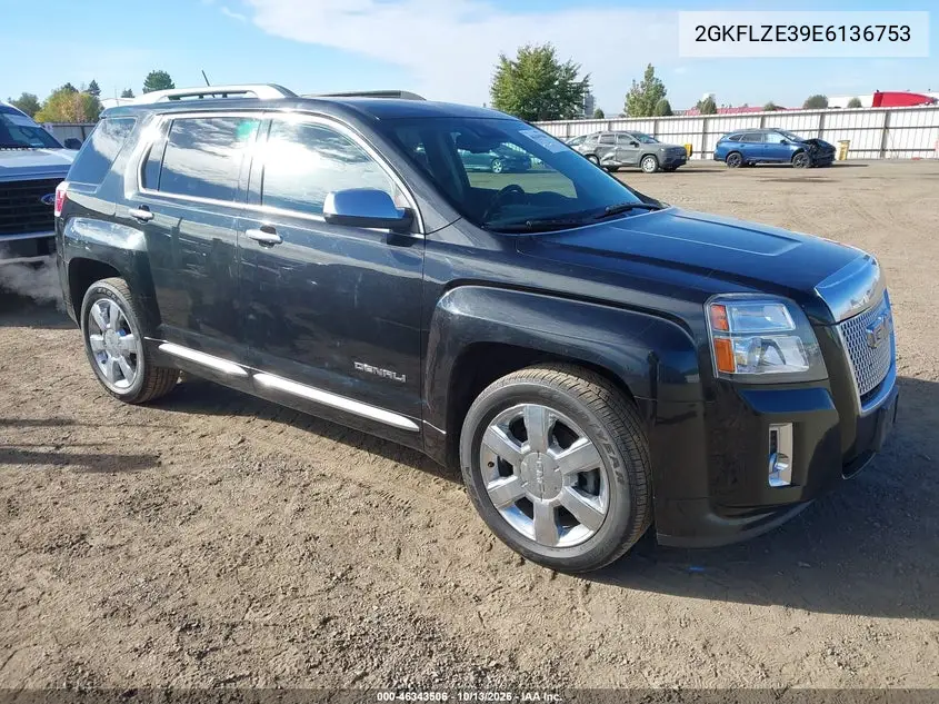 2014 GMC Terrain Denali VIN 2GKFLZE39E6136753 фото 2