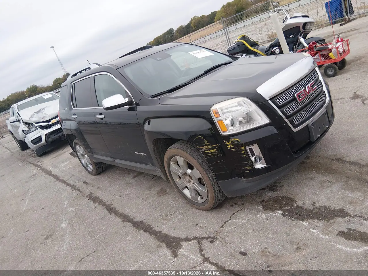 2014 GMC Terrain Slt-2 VIN 2GKFLYE38E6218760 фото 2