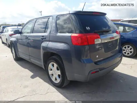 2GKALMEK7E6347275 — 2014 GMC Terrain, фото 3 с аукциона IAAI, Естественный износ