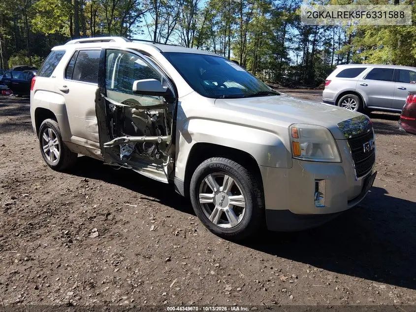 2GKALREK5F6331588 GMC Terrain 2015 — повреждение Боковая часть, фото до ремонта