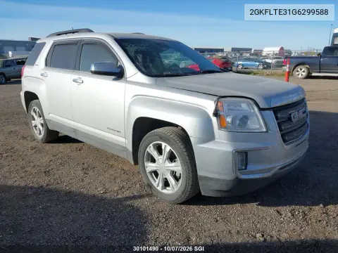 2016 GMC Terrain Sle VIN 2GKFLTE31G6299588 фото 2
