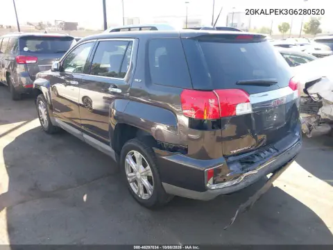 2016 GMC Terrain Slt VIN 2GKALPEK3G6280520 фото 4