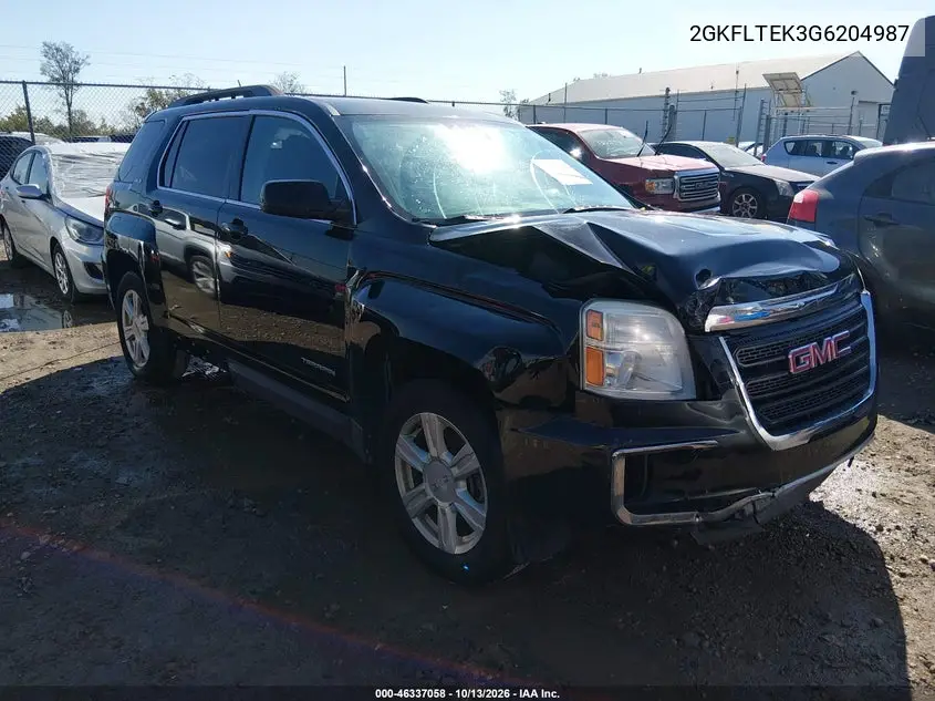 2016 GMC Terrain Sle-2 VIN 2GKFLTEK3G6204987 фото 2
