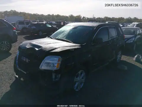 2017 GMC Terrain Sle-1 VIN 2GKFLSEK5H6336726 фото 2