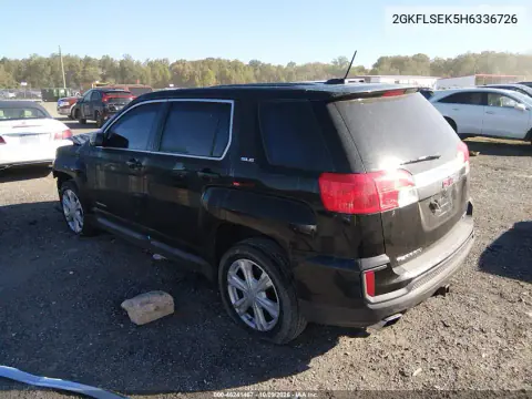 2017 GMC Terrain Sle-1 VIN 2GKFLSEK5H6336726 фото 3