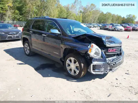 2GKFLUEK6H6310194 — 2017 GMC Terrain, Передняя часть, фото до ремонта
